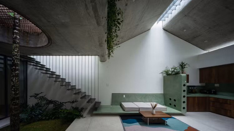 Xanh muot tu ngoai vao trong, nha Da Nang khien bao ngoai “nga mu“-Hinh-6