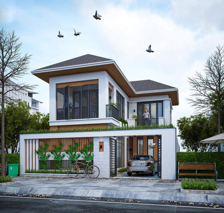 10 mau nha 2 tang mai Nhat 2 ty dep nhat hien nay-Hinh-9