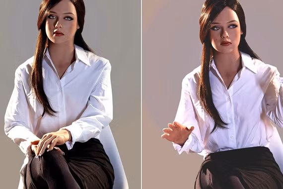 Robot Melody gây sốt khi giao tiếp như người thật 
