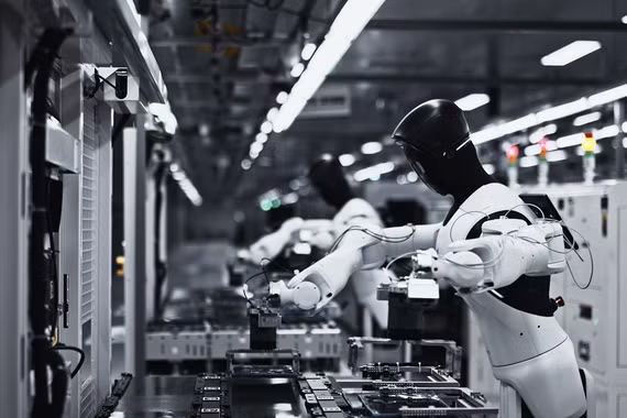 Robot thay người, nhà máy Trung Quốc đạt chuẩn 100%