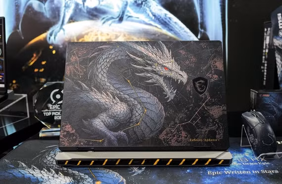 [GALLERY] MSI tung dàn laptop AI cực chất, game thủ mê mẩn
