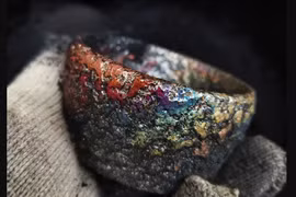 Loại gốm 'thô như cát' hơn 2.000 năm khiến người xem mê hoặc