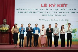 Quỹ Vì tương lai xanh cùng Đoàn Thanh niên Bộ Nông nghiệp & Môi trường chung tay thúc đẩy sáng kiến xanh