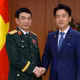 Bộ trưởng Quốc phòng Nhật Bản hội đàm với Đại tướng Phan Văn Giang
