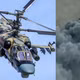 Trực thăng tấn công Ka-52 của Nga và phần còn lại của chiếc Ka-52 bị rơi