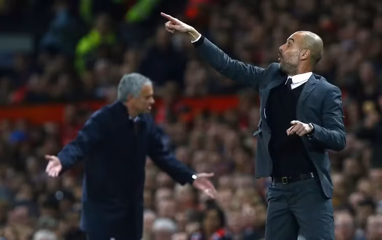 Thất bại của MU sẽ ám ảnh Man City thời kỳ hậu Pep Guardiola? Ảnh: AP