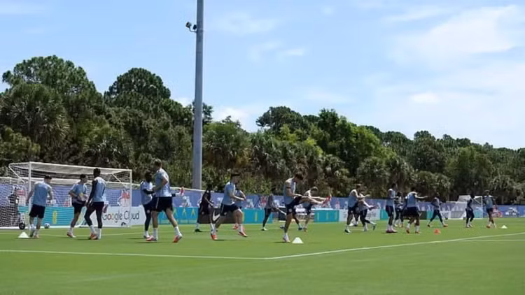 Anh vẫn đang tập luyện ở bang Florida