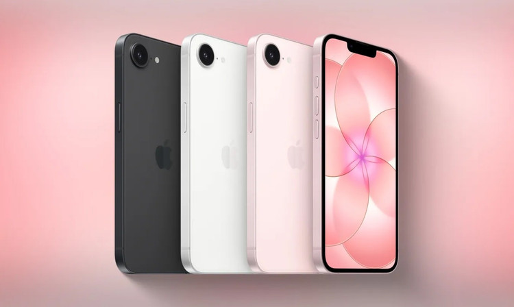 iPhone 17e có ngoại hình gần như giữ nguyên so với iPhone 16e hiện nay. Ảnh: Apple.