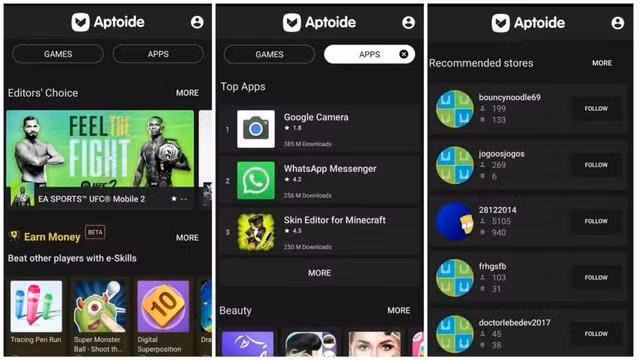Cửa hàng bên thứ ba chính thức được Google mở cửa đón chào. Ảnh: Android Headlines