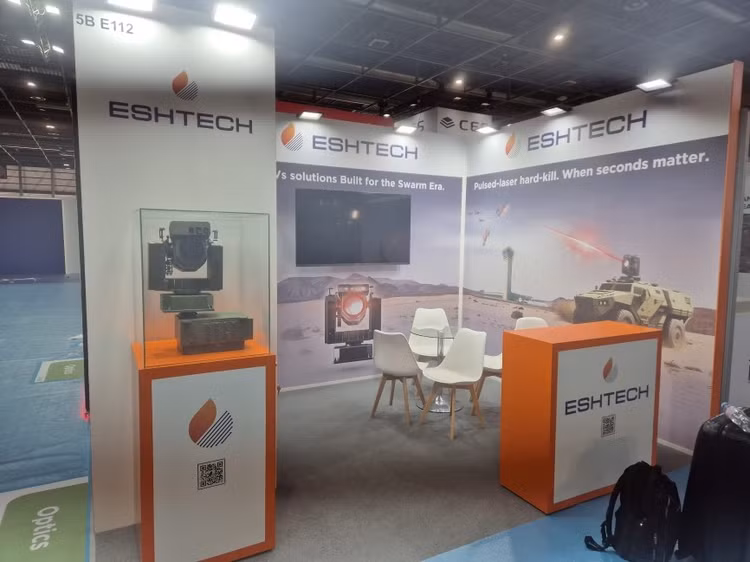 Hệ thống DroneLight được trưng bày tại Eurosatory 2026.