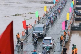 Kết thúc tình huống khẩn cấp tại cầu Phong Châu, Phú Thọ