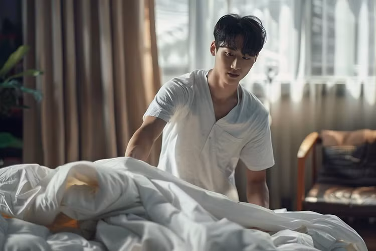 Những thói quen tưởng chừng vô hại sau "chuyện ấy" có thể ảnh hưởng nghiêm trọng đến sức khỏe sinh sản. Ảnh: Freepik/Tạo bởi AI.