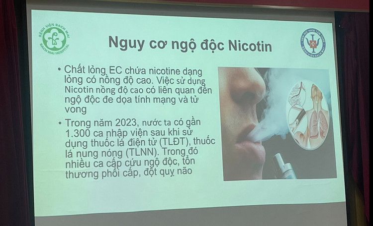 Những hệ lụy của thuốc lá mới gây ra với sức khỏe người sử dụng.