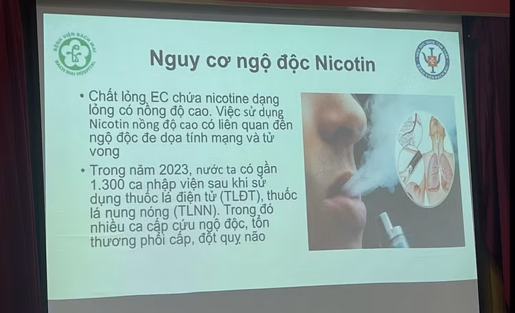 Những hệ lụy của thuốc lá mới gây ra với sức khỏe người sử dụng.