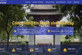 Hà Nội chuẩn bị tuyển sinh đầu cấp 2026-2027 với công nghệ mới