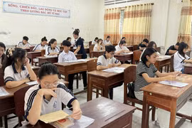 Cà Mau xử lý thí sinh dùng điện thoại trong kỳ thi tốt nghiệp