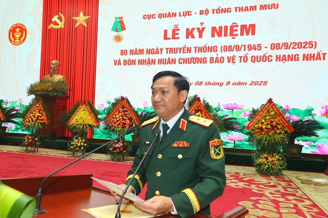 Cục trưởng Cục Quân lực giữ chức Phó tổng Tham mưu trưởng QĐND Việt Nam