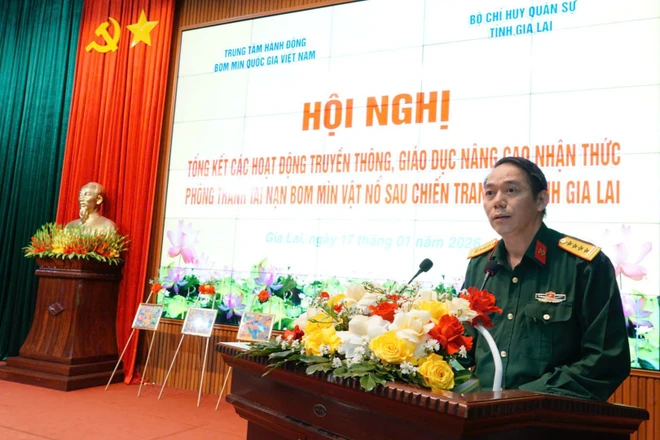 Tổng kết công tác truyền thông về phòng tránh tai nạn bom, mìn tại Gia Lai