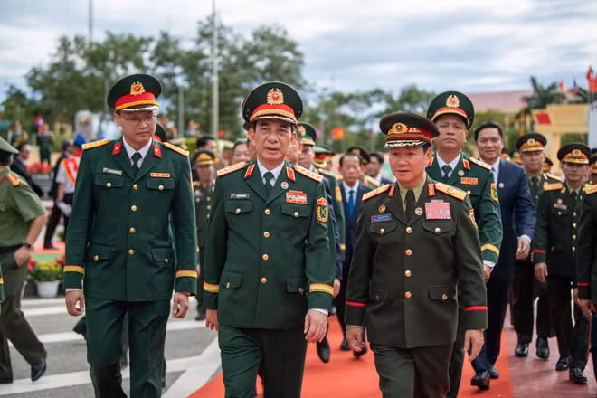 Giao lưu hữu nghị quốc phòng biên giới Việt Nam - Lào lần thứ 3 chính thức bắt đầu