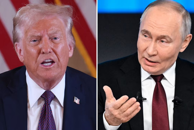 USA:s president Trump (vänster) och Rysslands president Putin. Foto: VG. untitled.png