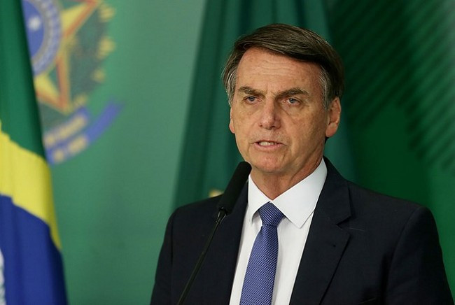 Bývalý brazilský prezident Jair Bolsonaro. Foto: Xinhua. untitled-3605.png