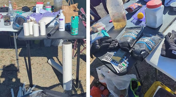 ភស្តុតាងមួយចំនួនដែលត្រូវបានរឹបអូសដោយអ្នកស៊ើបអង្កេតអាមេរិក។ រូបថត៖ ក្រសួងយុត្តិធម៌សហរដ្ឋអាមេរិក។ my.png