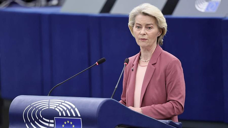 Ursula von der Leyen, az Európai Bizottság elnöke. Fotó: TASS. chauau.jpg