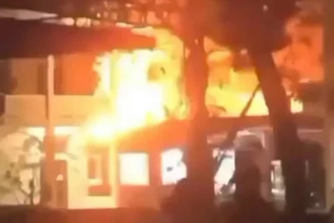 Cháy lớn tại nhà máy giày ở Hải Phòng rạng sáng mùng 1 Tết