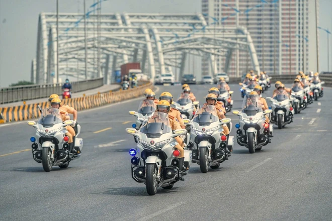 Cục CSGT phân luồng giao thông tạm thời phục vụ Đại hội XIV của Đảng