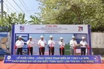 An Giang: Khởi công trạm biến áp 110kV Lại Sơn tại đặc khu Kiên Hải