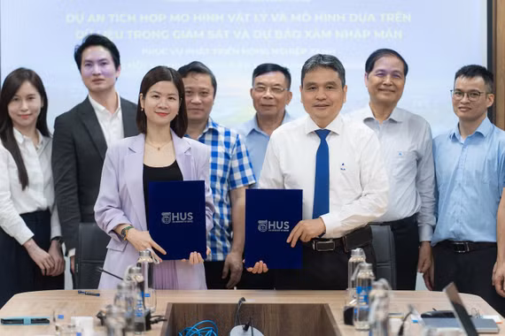 VinFuture kích hoạt “lá chắn số” chống xâm nhập mặn tại Đồng bằng sông Hồng