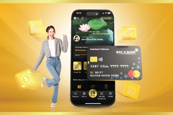 BAC A BANK bổ sung linh hoạt tính năng mới cho thẻ tín dụng, hướng tới trải nghiệm chi tiêu an toàn và thông minh