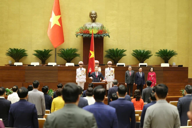 Phát biểu của Chánh án Toà án nhân dân Tối cao tại lễ tuyên thệ