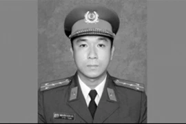 Truy thăng cấp bậc hàm Thiếu tá với công an hy sinh khi bắt cát tặc