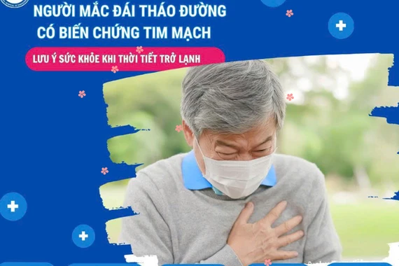 Người đái tháo đường cần biết cách tránh nhồi máu cơ tim, đột quỵ trời lạnh