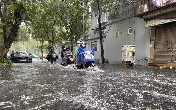 Chiều tối nay, khu vực Bắc Bộ có nơi mưa to đến rất to