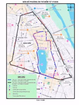Khu vực Hà Nội thí điểm thực hiện vùng phát thải thấp từ ngày mai.