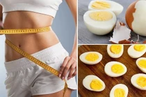 Thời điểm vàng ăn trứng luộc giúp giữ dáng, giảm cân