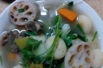 Không chỉ ăn sống, củ mã thầy còn nấu được món mặn đưa cơm