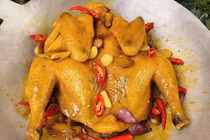 Cách làm gà hấp mắm nhĩ đơn giản, chuẩn vị Nam Bộ