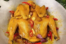 Cách làm gà hấp mắm nhĩ đơn giản, chuẩn vị Nam Bộ