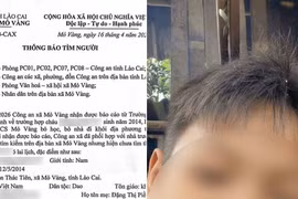 Bé trai mất tích sau khi bị bố đánh, Công an điều tra tình tiết bất thường