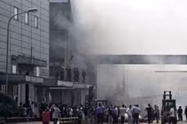 Nổ bình khí nén tại xưởng công ty SJ Tech Việt Nam