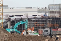 Sập giàn giáo công trình Goertek Công ty Hợp lực thi công ở Bắc Ninh