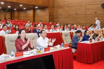 Toàn cảnh hội nghị Đoàn Chủ tịch lần thứ 7 của UBTƯMTTQ Việt Nam