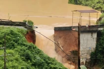 Vỡ đập thủy điện Bắc Khê ở Lạng Sơn