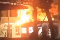 Cháy lớn tại nhà máy giày ở Hải Phòng rạng sáng mùng 1 Tết