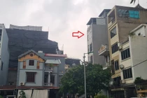 Cận cảnh loạt công trình vi phạm xây dựng bị “điểm mặt” ở Hà Nội