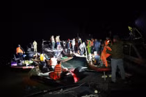 Tìm thấy thi thể 6 nạn nhân vụ chìm tàu trên hồ Thác Bà