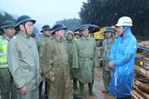 Khẩn trương khắc phục sạt lở tuyến cao tốc La Sơn - Hòa Liên